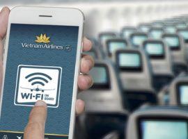 Chính thức có wifi trên chuyến bay của VNAirlines